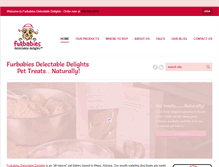 Tablet Screenshot of furbabiesdelectabledelights.com